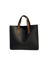 Şık Siyah Büyük Kapasiteli Tote Çanta 64